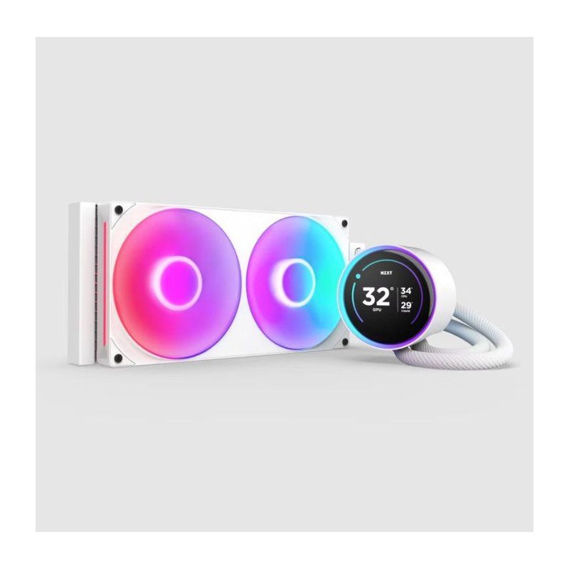 NZXT - Kraken Elite 280 RGB White - Watercooling AIO RGB - Ventilateur