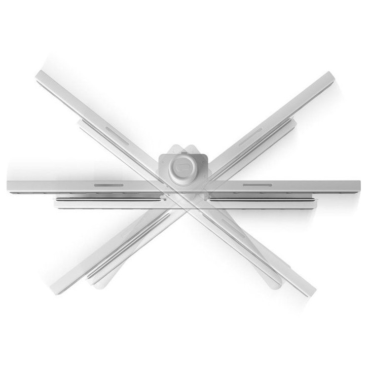 Support TV sur pied - FLOATING STAND XL - WM7651 - Blanc - TV jusqu'à 90 pouces