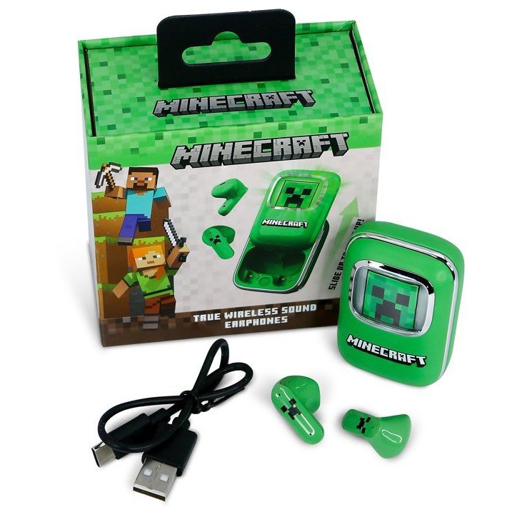 Écouteurs - OTL TECHNOLOGIES - TWS Slide Minecraft Écouteurs - OTL TECHNOLOGIES - TWS Slide Minecraft