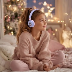 Casque Bluetooth - EKIDS - Kuromi Kids
