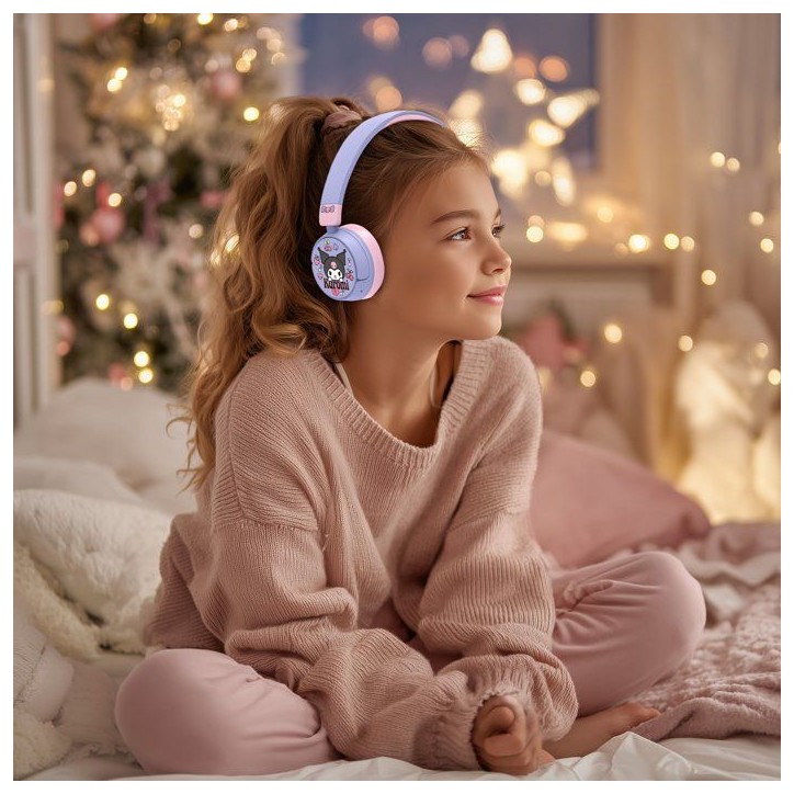 Casque Bluetooth - EKIDS - Kuromi Kids