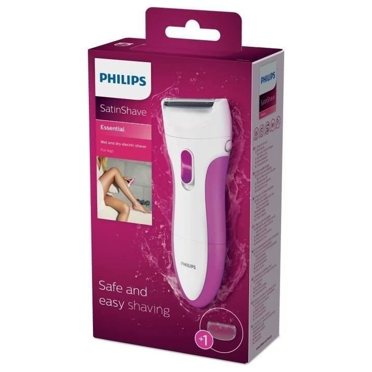 PHILIPS - Rasoir - Satinshave - rose - HP6341.00 PHILIPS - Rasoir - Satinshave - rose - HP6341.00