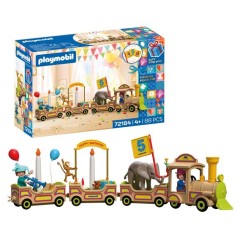 Le train d'anniversaire & bougies