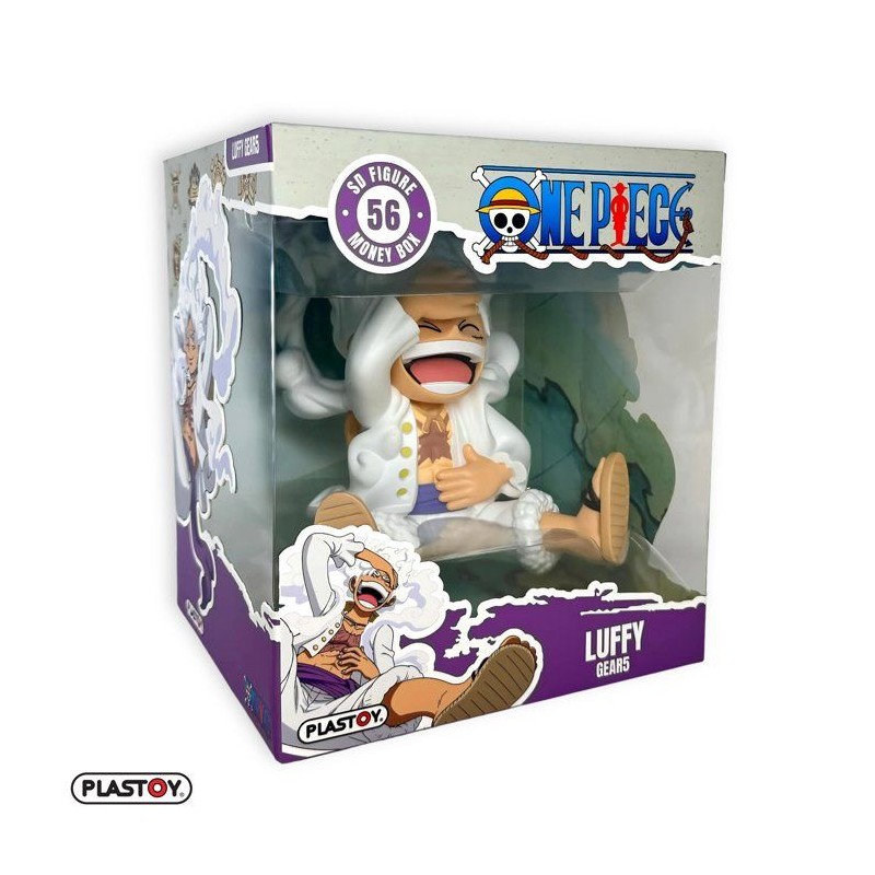 Tirelire - PLASTOY - One Piece Luffy Gear 5 - Plastique - 14 cm