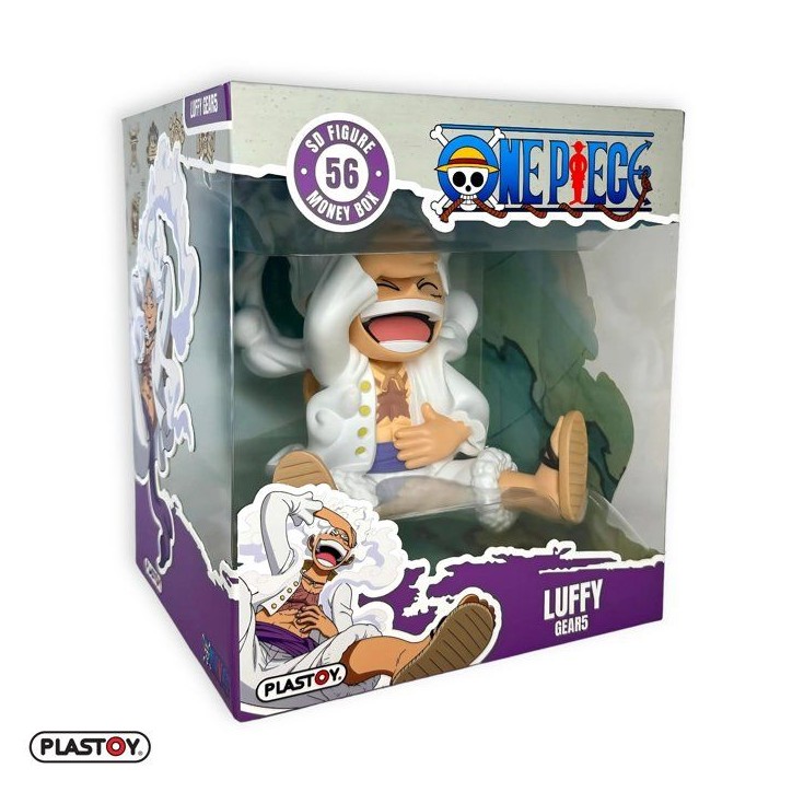 Tirelire - PLASTOY - One Piece Luffy Gear 5 - Plastique - 14 cm