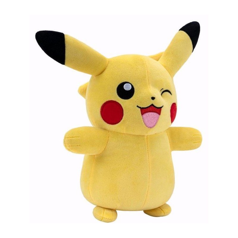 Peluche Pokémon Pikachu - POKEMON - 30 cm - ultra douce - licence off