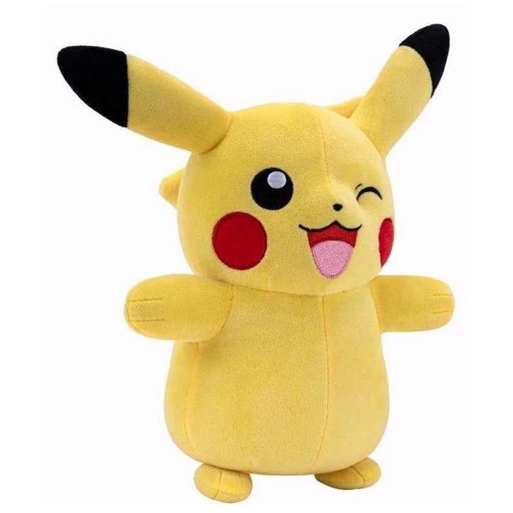 Peluche Pokémon Pikachu - POKEMON - 30 cm - ultra douce - licence officielle