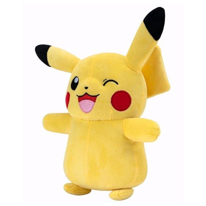 Peluche Pokémon Pikachu - POKEMON - 30 cm - ultra douce - licence officielle