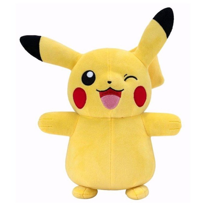 Peluche Pokémon Pikachu - POKEMON - 30 cm - ultra douce - licence officielle