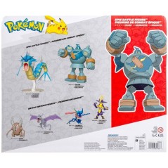 Figurine Pokémon Epic Battle Golemastoc - POKEMON - 30 cm - articulé
