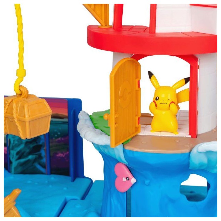 Coffret de jeu Pokémon - POKEMON - Exploration du phare - Pikachu inclus - sac transportable Coffret de jeu Pokémon - POKEMON - Exploration du phare - Pikachu inclus - sac transportable