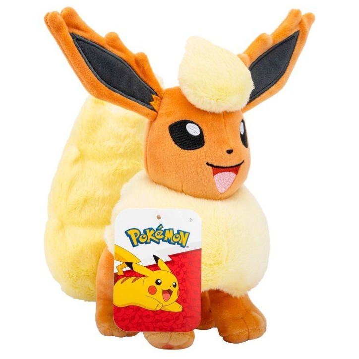 Peluche Pokémon Pyroli - POKEMON - 20 cm - ultra douce - licence officielle