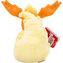Peluche Pokémon Pyroli - POKEMON - 20 cm - ultra douce - licence officielle