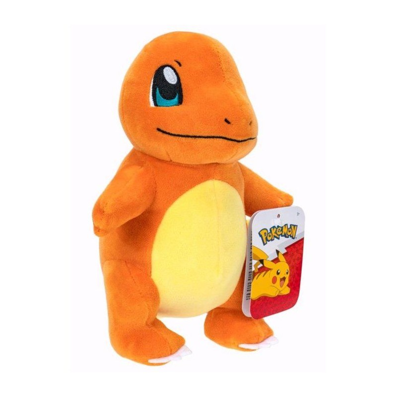 Peluche Pokémon Salamèche - POKEMON - 20 cm - ultra douce - licence