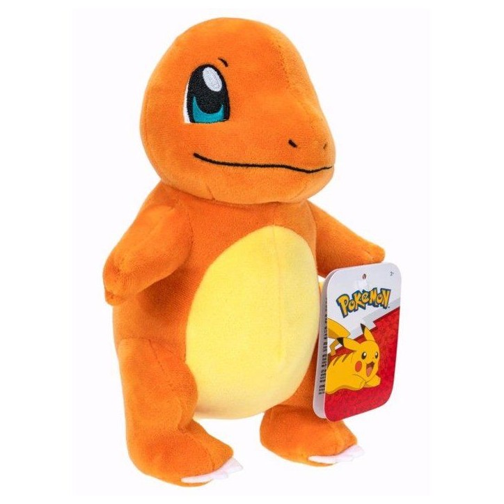 Peluche Pokémon Salamèche - POKEMON - 20 cm - ultra douce - licence officielle