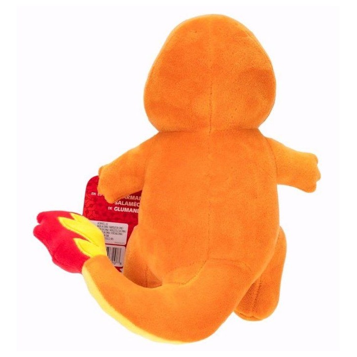 Peluche Pokémon Salamèche - POKEMON - 20 cm - ultra douce - licence officielle