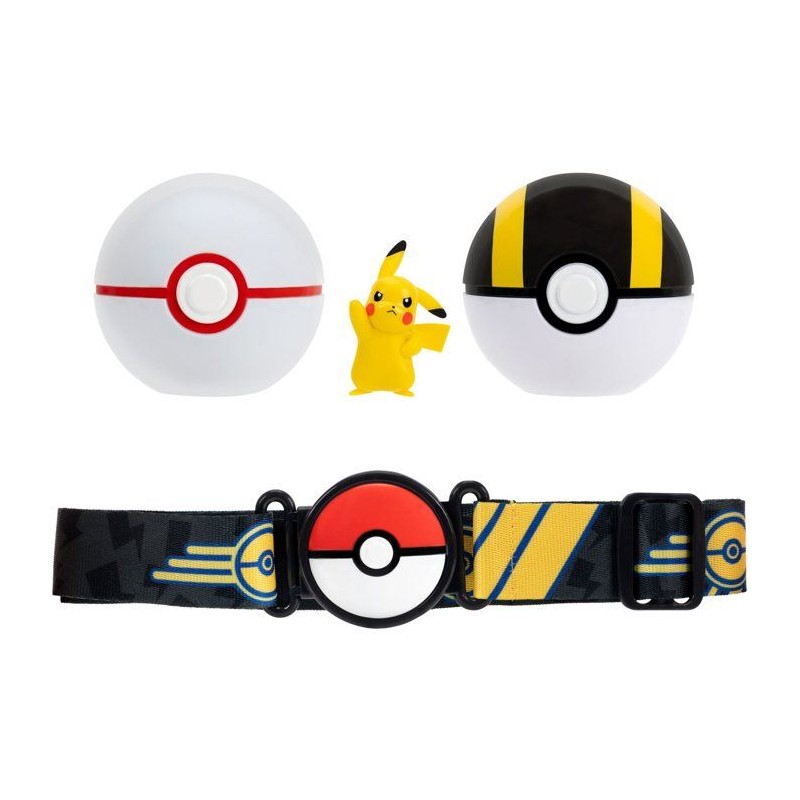 Ceinture Poké Ball - POKEMON - Clip'N Go Pikachu - 2 Poké Balls - fi