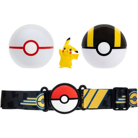 Ceinture Poké Ball - POKEMON - Clip'N Go Pikachu - 2 Poké Balls - fi