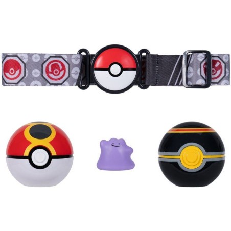 Ceinture Poké Ball - POKEMON - Clip'N Go Métamorph - 2 Poké Balls -