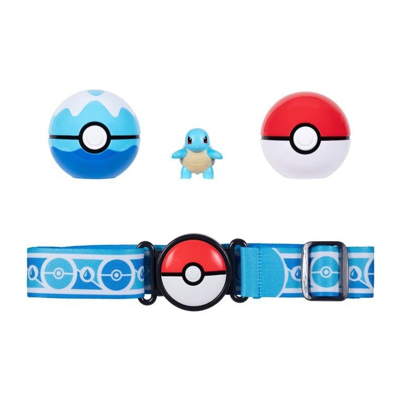 Ceinture Poké Ball - POKEMON - Clip'N Go Carapuce - 2 Poké Balls - f