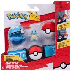 Ceinture Poké Ball - POKEMON - Clip'N Go Carapuce - 2 Poké Balls - f