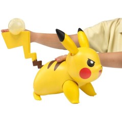 Figurine interactive Pokémon - POKEMON - Pikachu Battle Action - 30 c