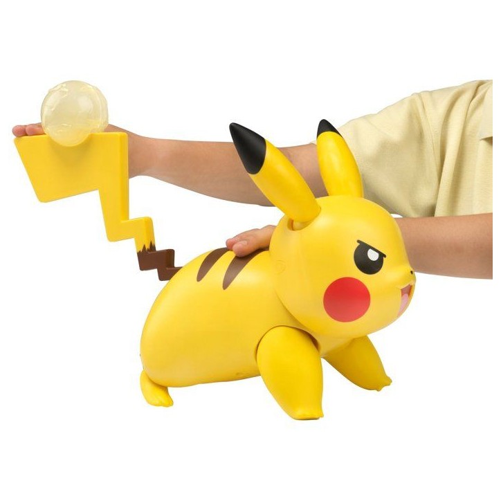 Figurine interactive Pokémon - POKEMON - Pikachu Battle Action - 30 cm - sons et lumières