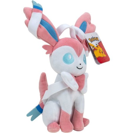 Peluche Pokémon Nymphali - POKEMON - 20 cm - ultra douce - licence of
