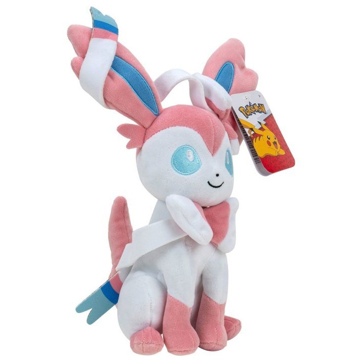 Peluche Pokémon Nymphali - POKEMON - 20 cm - ultra douce - licence officielle