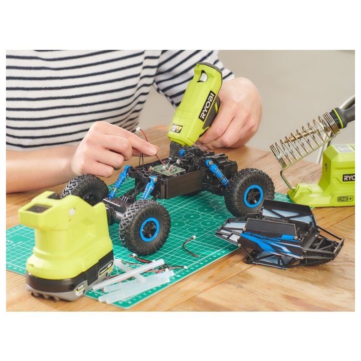 Pistolet a colle 18V ONE+ RYOBI - RGLM18-0 - Chauffe en 3 min - Diam. bâtons de colle 7 mm Pistolet a colle 18V ONE+ RYOBI - RGLM18-0 - Chauffe en 3 min - Diam. bâtons de colle 7 mm