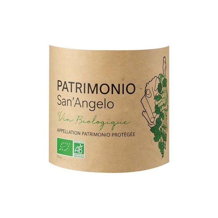San Angelo 2025 Patrimonio - Vin rosé de Corse - 75 cl - Bio