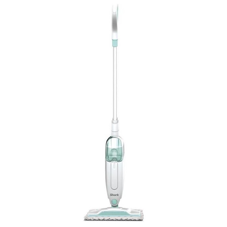Balai vapeur SHARK S1000EU - Désinfecte 99,9% des bactéries sans produit chimique - Léger - Sols durs - Blanc/Vert Balai vapeur SHARK S1000EU - Désinfecte 99,9% des bactéries sans produit chimique - Léger - Sols durs - Blanc/Vert