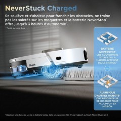 Robot Aspirateur Laveur - SHARK PowerDetect ThermaCharged AV2900XEEUWH