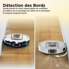 Robot aspirateur laveur - SHARK PowerDetect ThermaCharged AV2910XEEUWH