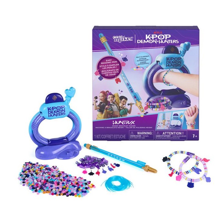 Atelier A Bracelets Heishi Kpop Demon Hunters - Cool Maker - SPINMASTER - A Partir De 7 Ans