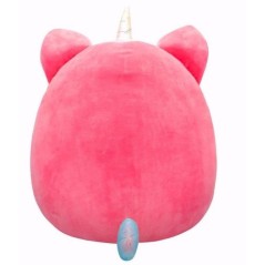 Peluche caticorne - SQUISHMALLOWS - Sienna - 50 cm - rose - yeux étoi