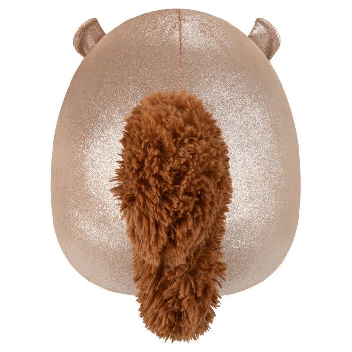 Peluche écureuil - SQUISHMALLOWS - Sawyer - 40 cm - brun pailleté - collection Original