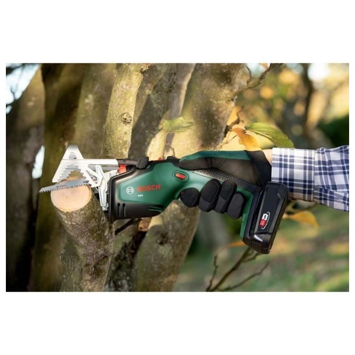 Elagueur sans fil Bosch - Keo 18V (diametre de coupe 80 mm) + batterie