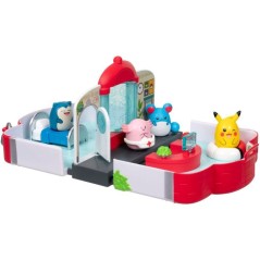 Coffret de jeu Pokémon - SQUISHMALLOWS - Squish-a-longs - 4 Mini-Squi