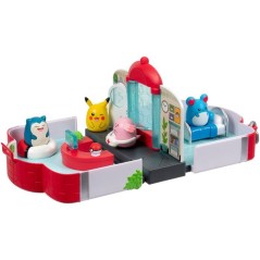 Coffret de jeu Pokémon - SQUISHMALLOWS - Squish-a-longs - 4 Mini-Squi