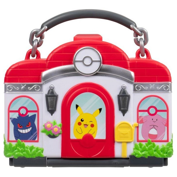 Coffret de jeu Pokémon - SQUISHMALLOWS - Squish-a-longs - 4 Mini-Squish - Centre Pokémon