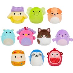 Coffret peluches miniatures - SQUISHMALLOWS - Micromallows - 10 pièce