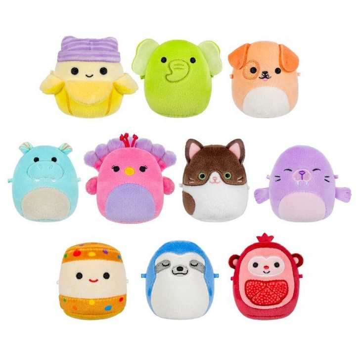 Coffret peluches miniatures - SQUISHMALLOWS - Micromallows - 10 pièces - 6,5 cm Coffret peluches miniatures - SQUISHMALLOWS - Micromallows - 10 pièces - 6,5 cm