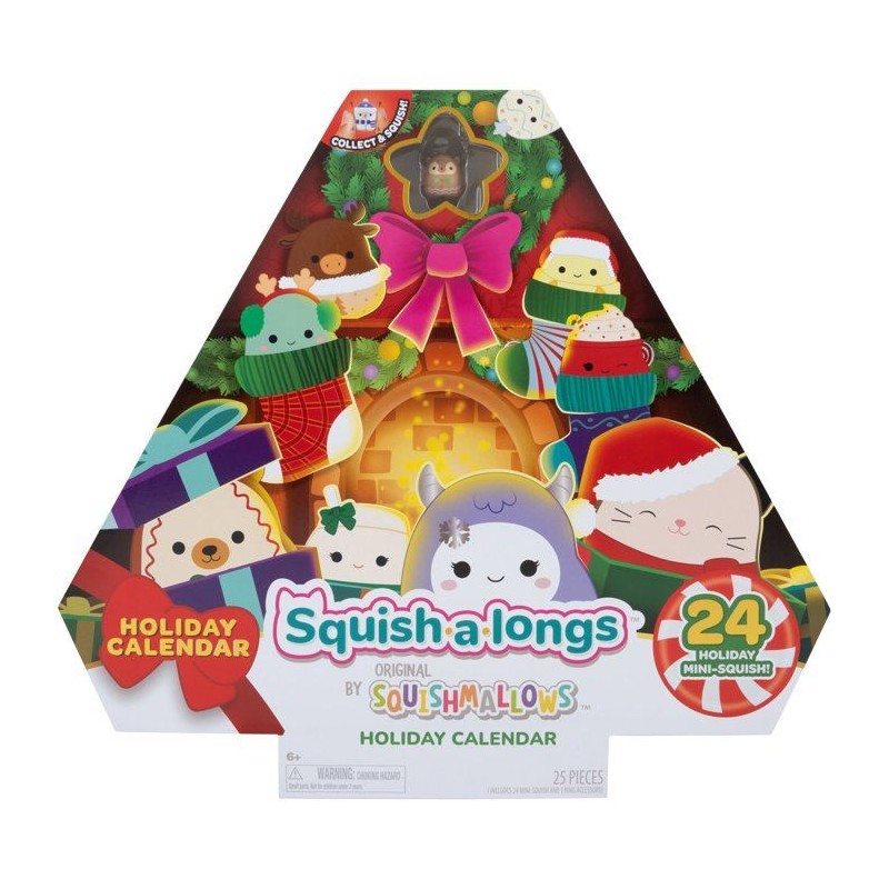 Calendrier de l'avent - SQUISHMALLOWS - Squish-a-longs - 24 Mini-Squis