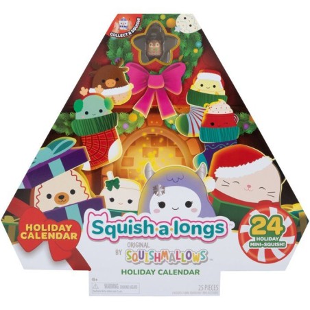 Calendrier de l'avent - SQUISHMALLOWS - Squish-a-longs - 24 Mini-Squis