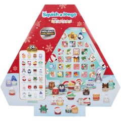 Calendrier de l'avent - SQUISHMALLOWS - Squish-a-longs - 24 Mini-Squish - édition fêtes