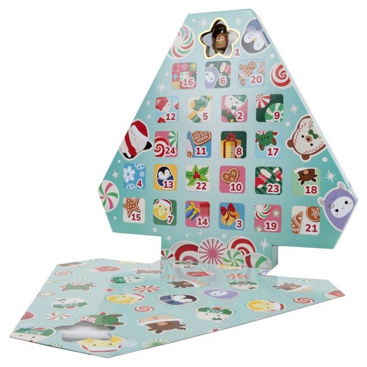 Calendrier de l'avent - SQUISHMALLOWS - Squish-a-longs - 24 Mini-Squish - édition fêtes