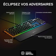 Clavier Steelseries APEX 3 FR