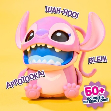 Figurine interactive - STITCH - Many Moods Angel - 15 cm - Plus de 50 interactions