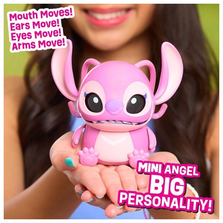 Figurine interactive - STITCH - Many Moods Angel - 15 cm - Plus de 50 interactions Figurine interactive - STITCH - Many Moods Angel - 15 cm - Plus de 50 interactions